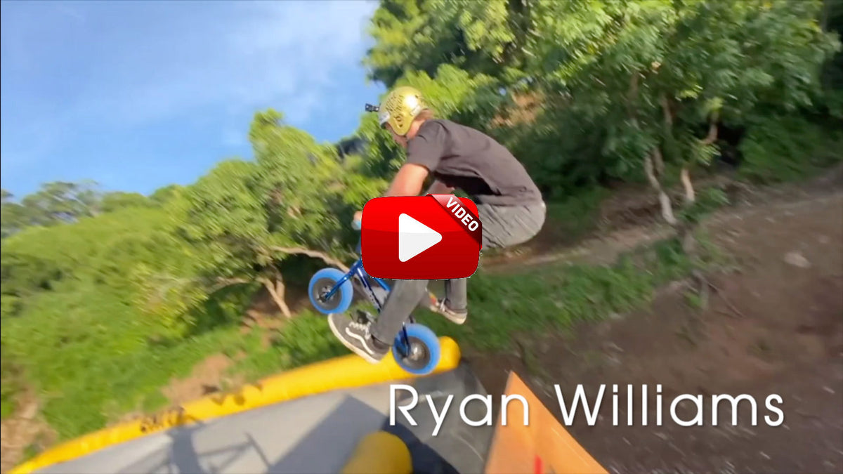 Wildcat Mini BMX Ryan Williams sends it on a Nitro Circus epic show.