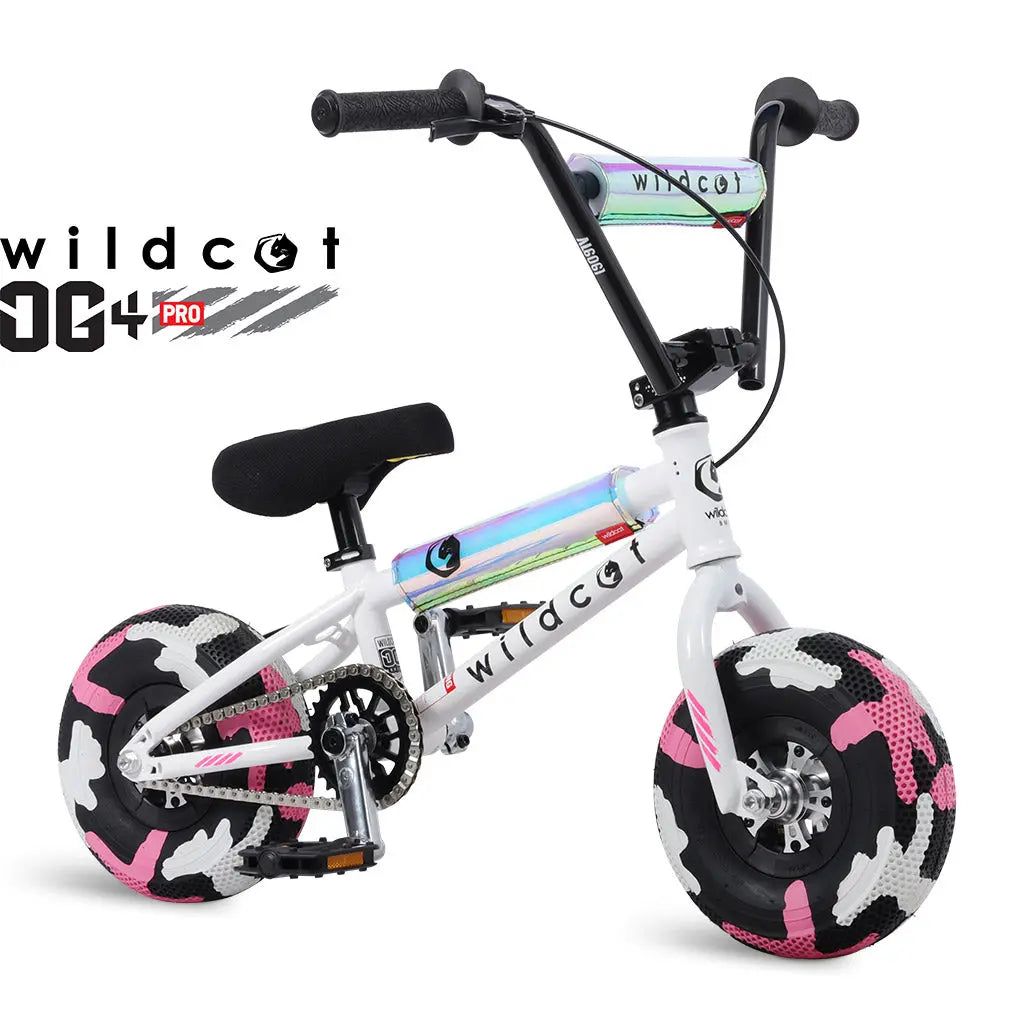 OG4 Pro Series White Wildcat Mini BMX