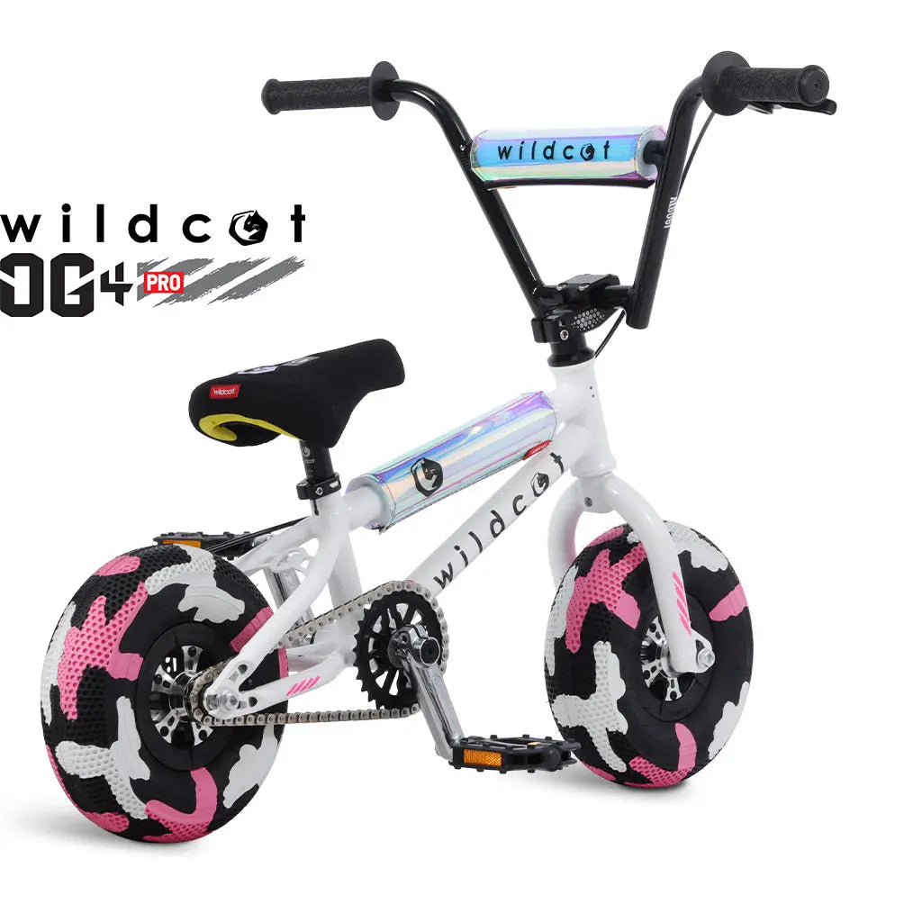 OG4 Pro Series White Wildcat Mini BMX