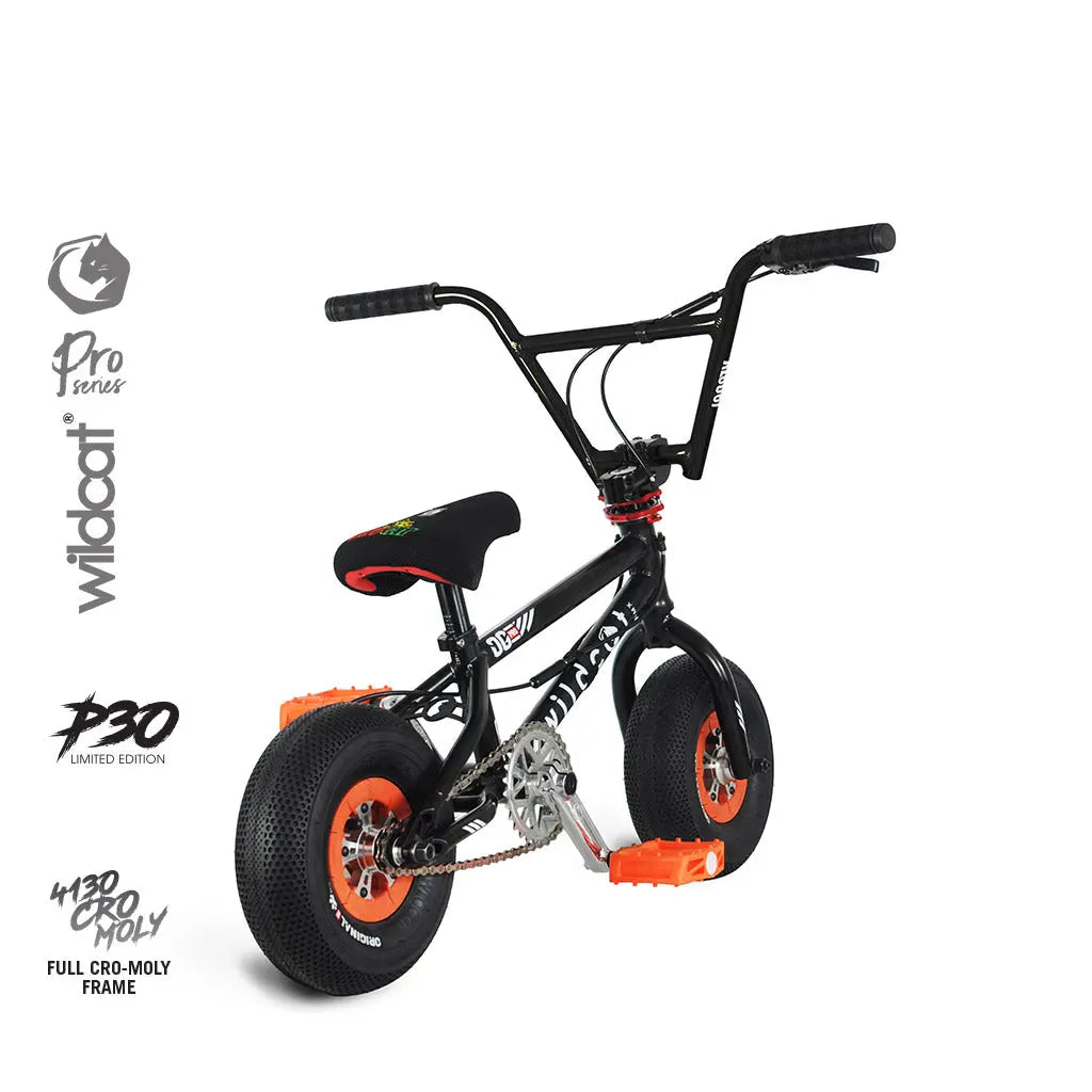 Pro Series P30 Black Wildcat Mini BMX