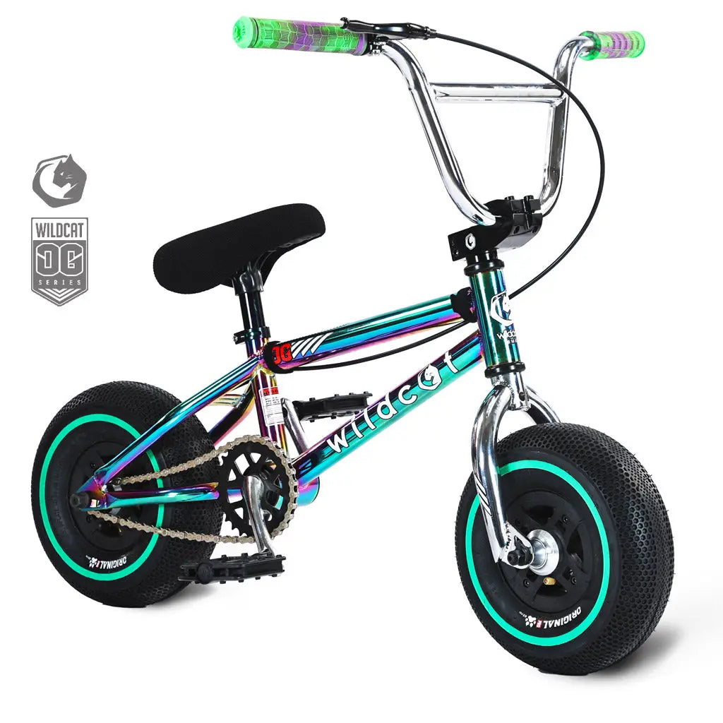 OG3A Royal Green Wildcat Mini BMX