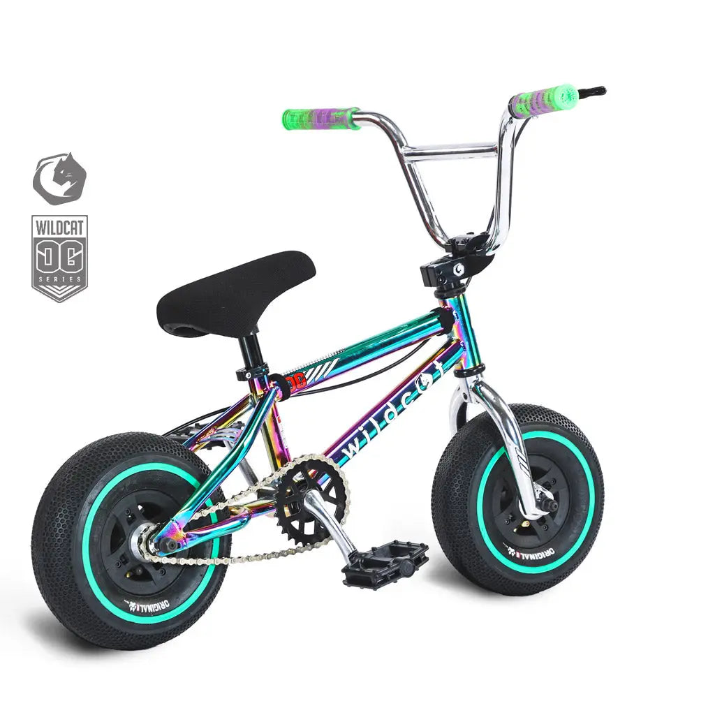 OG3A Royal Green Wildcat Mini BMX