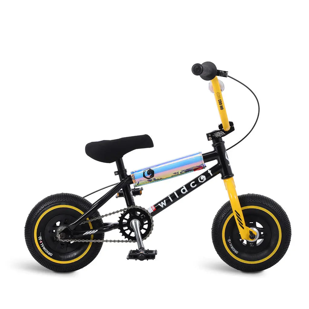 OG4A Yellow Wildcat Mini BMX