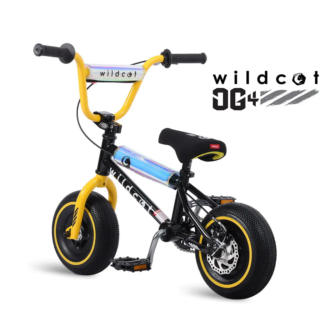 OG4A Yellow Wildcat Mini BMX