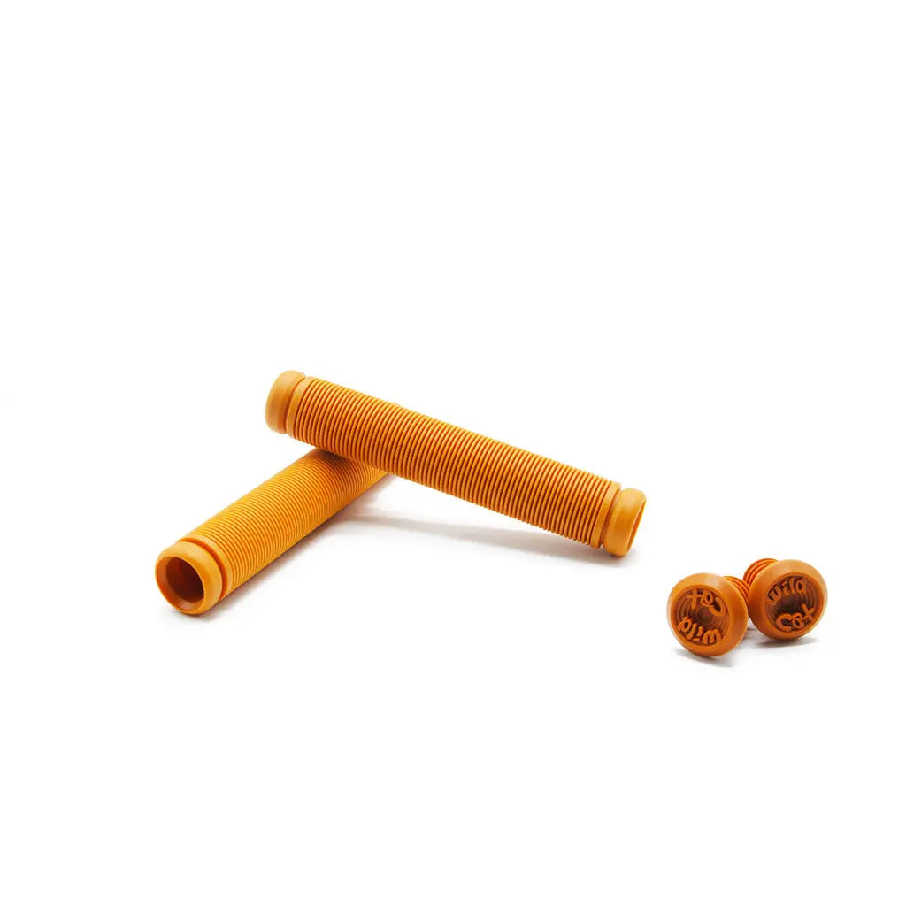 Orange bmx best sale grips