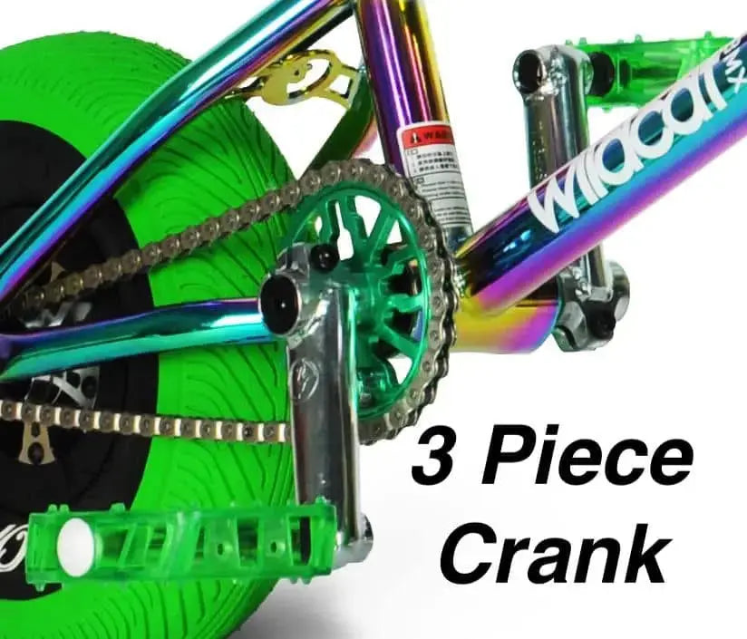 Pedals 9/16" for 3 piece cranks Wildcat Bikes